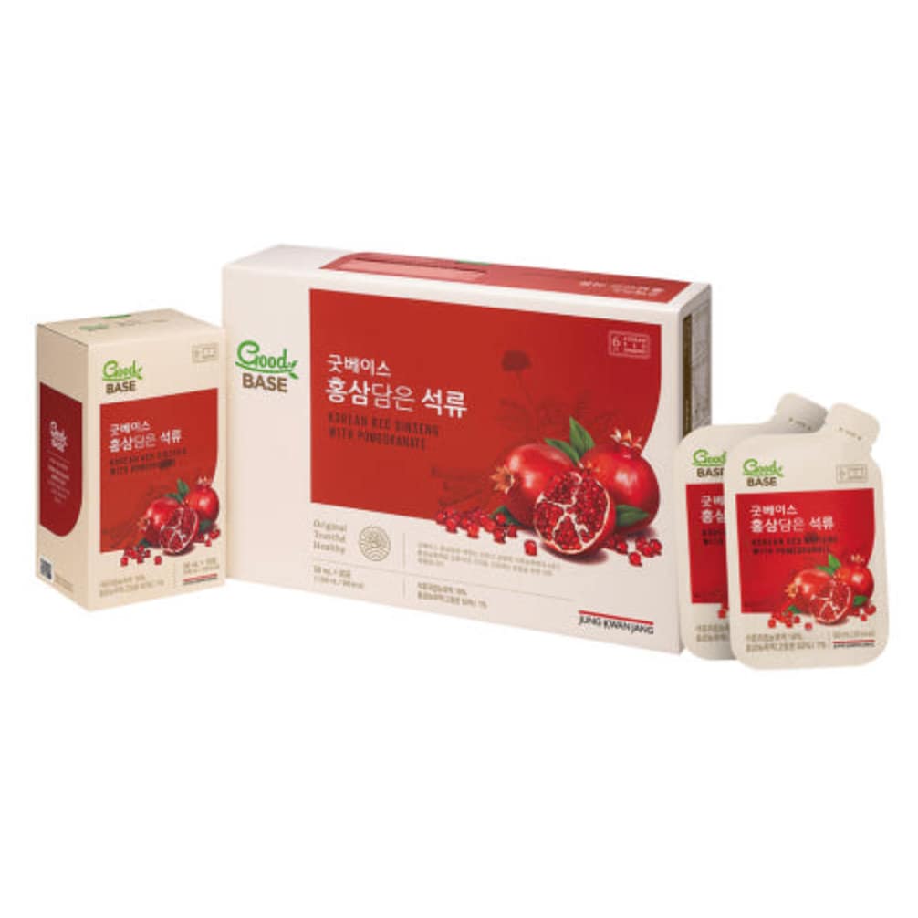 CheongKwanJang Good BASE Red Ginseng with Pomegranate (50ml × 30 pouches)