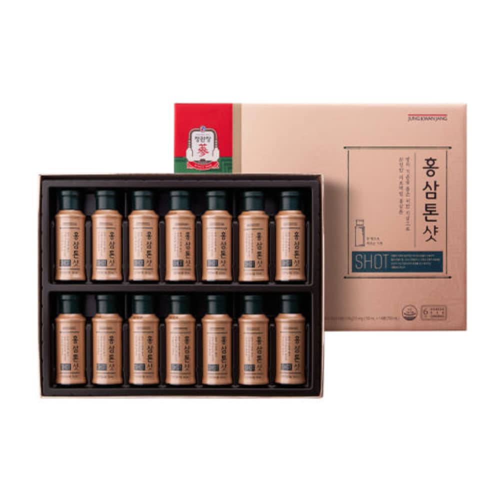 CheongKwanJang HongSamTon Shot 50 mL × 14 (700 mL) red ginseng ampoules