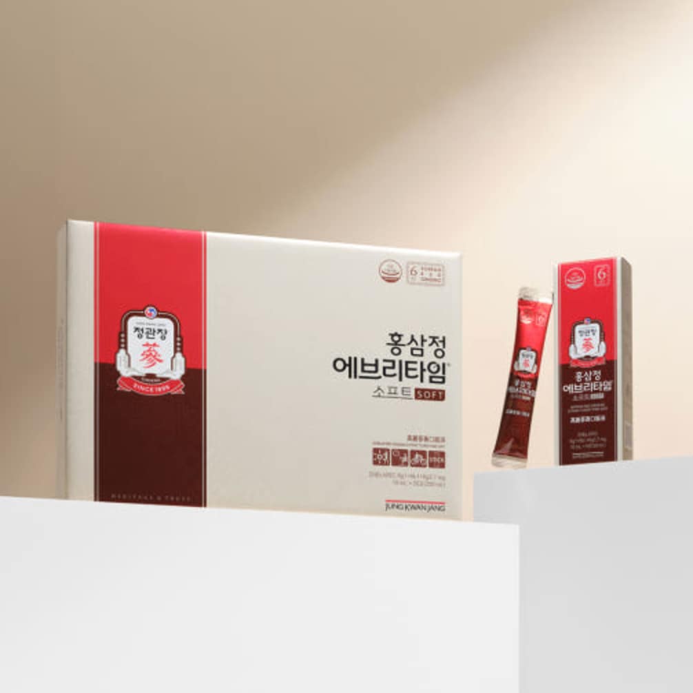 CheongKwanJang Red Ginseng Everytime Soft (10ml × 20 sticks)