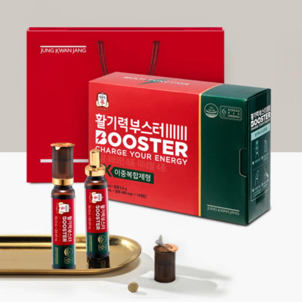 CheongKwanJang Vitality Booster — Korean Red Ginseng Shot 20 mL × 14 Bottles
