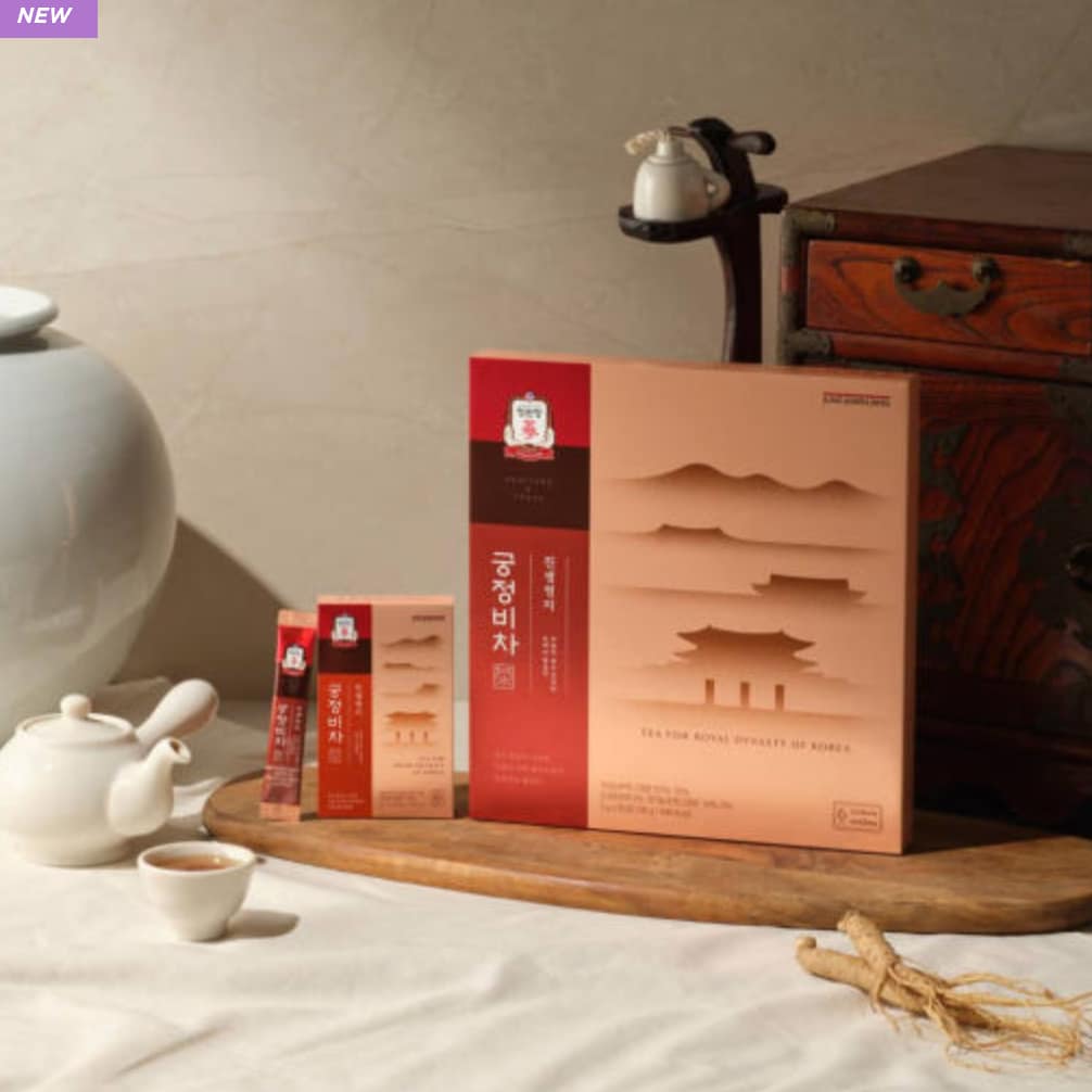 CheongKwanJang Gungjeongbicha Jin-Seng Yeongji Tea (3g × 60 sticks)