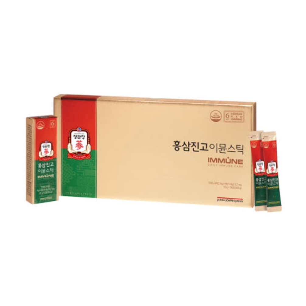 CheongKwanJang Red Ginseng Jin-go Immune Stick (10g × 30 sticks)