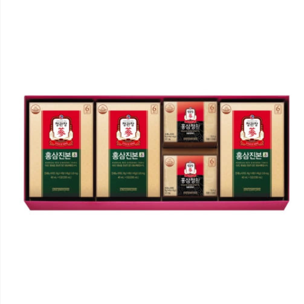 CheongKwanJang — Daborok Gift Set (Jinbon 40ml × 5 pouches × 3 boxes + Jeonghwan 12.6g (5 pills × 12 packets) × 2 boxes - Image 2