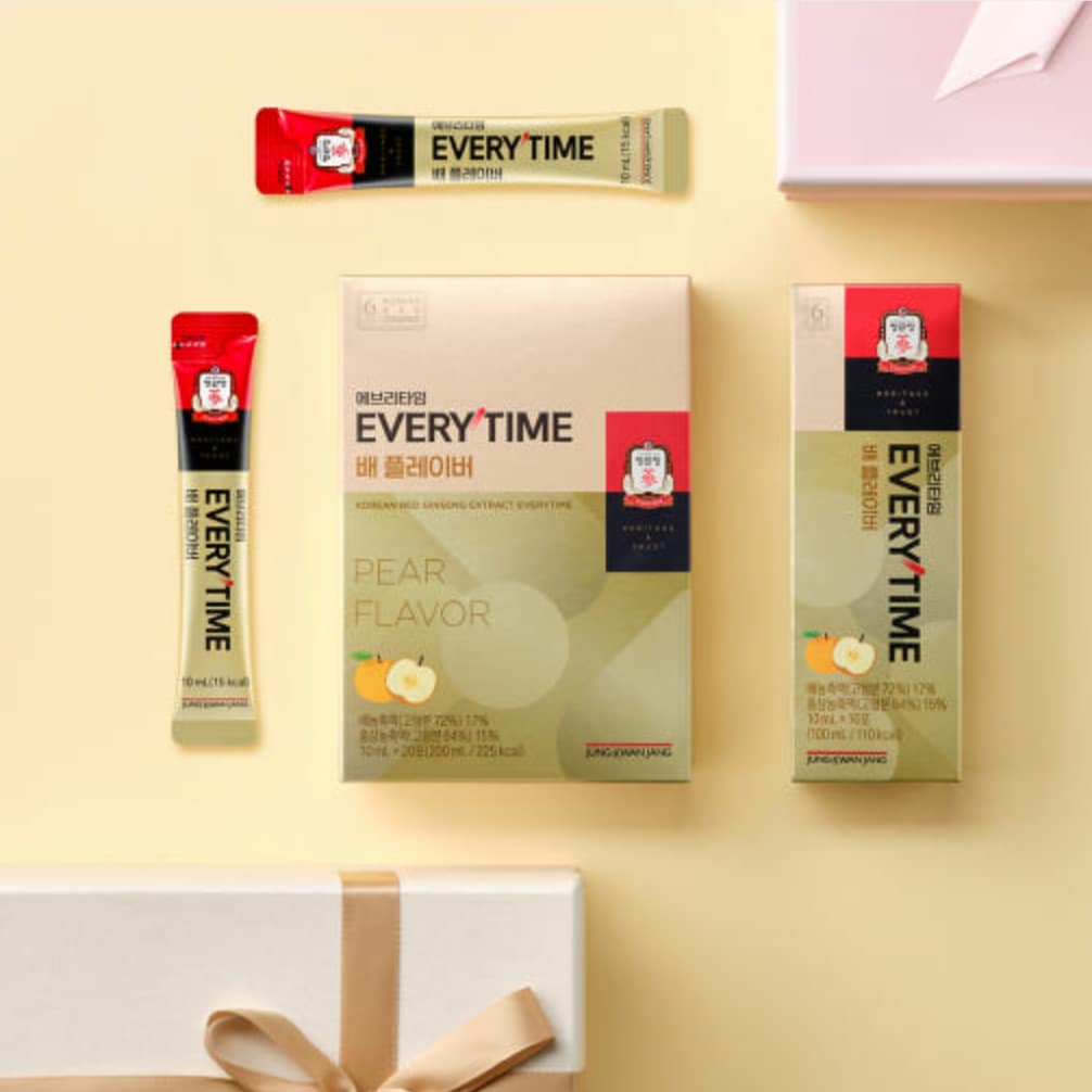 CheongKwanJang — Everytime Pear Flavor Red Ginseng Sticks (10ml × 20 sticks) - Image 8