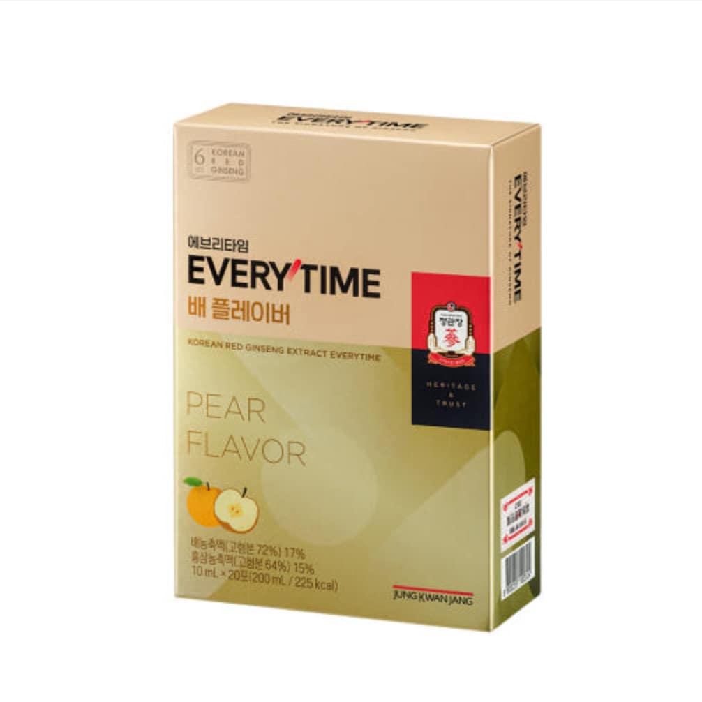 CheongKwanJang — Everytime Pear Flavor Red Ginseng Sticks (10ml × 20 sticks) - Image 4