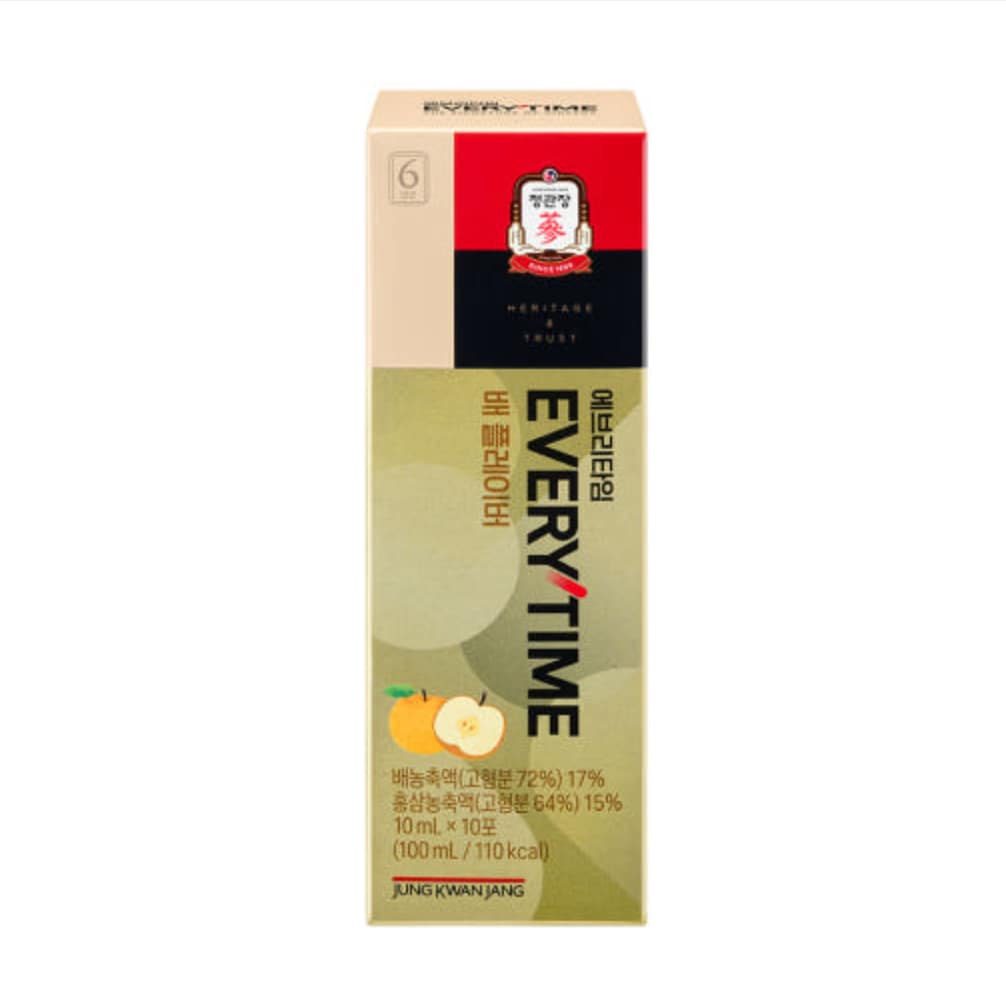 CheongKwanJang — Everytime Pear Flavor Red Ginseng Sticks (10ml × 20 sticks) - Image 3