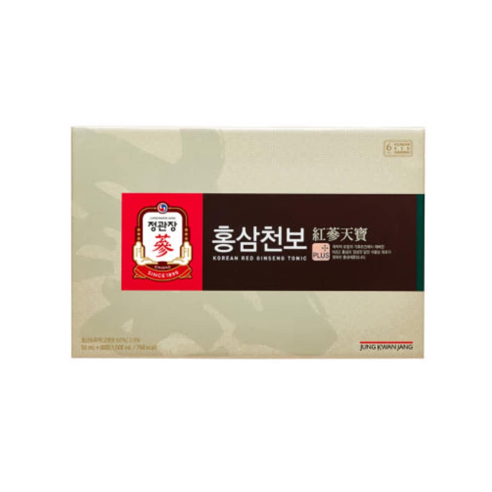CheongKwanJang — Hongsam Cheonbo Korean Red Ginseng Tonic Plus (50ml × 30 pouches) - Image 4