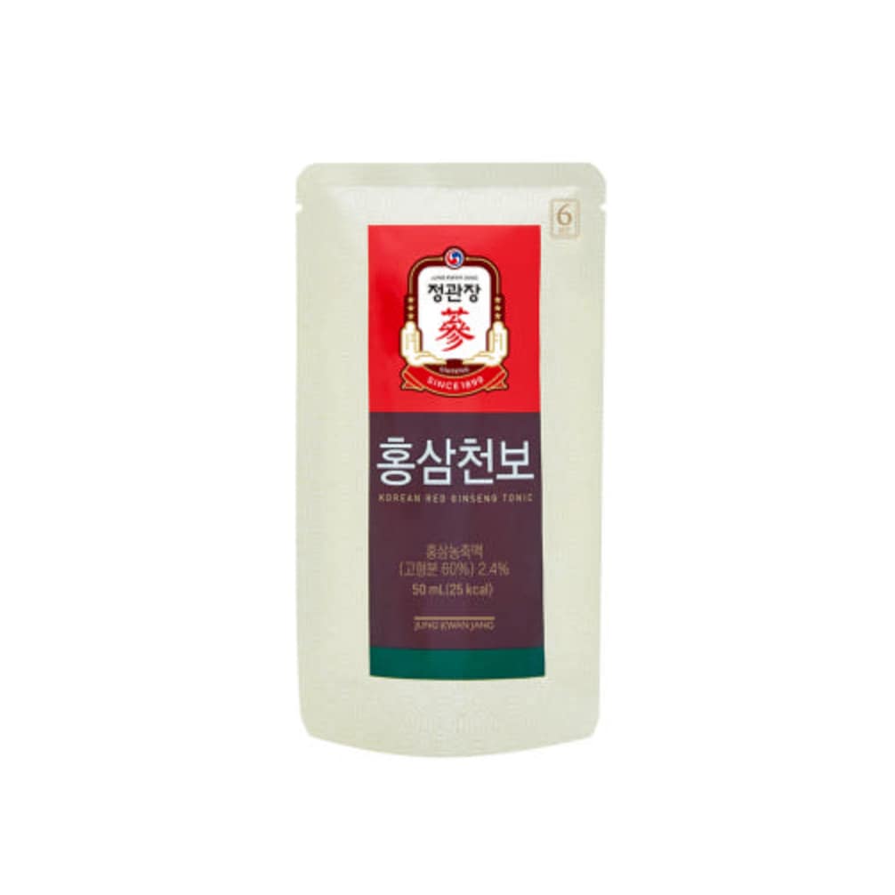 CheongKwanJang — Hongsam Cheonbo Korean Red Ginseng Tonic Plus (50ml × 30 pouches) - Image 2