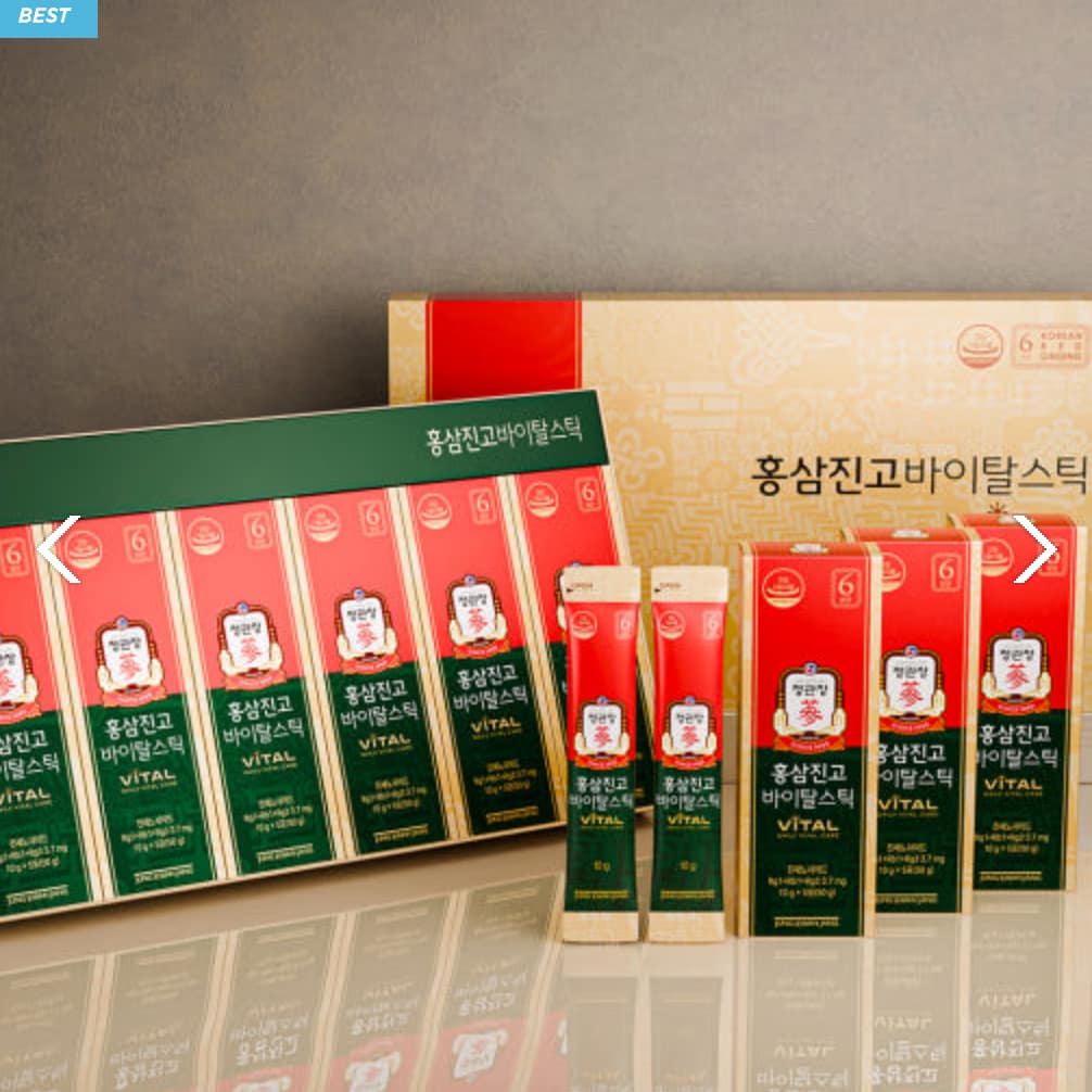 CheongKwanJang — Red Ginseng Vital Stick — Daily Vital Care (10 g × 30 sticks) - Image 6