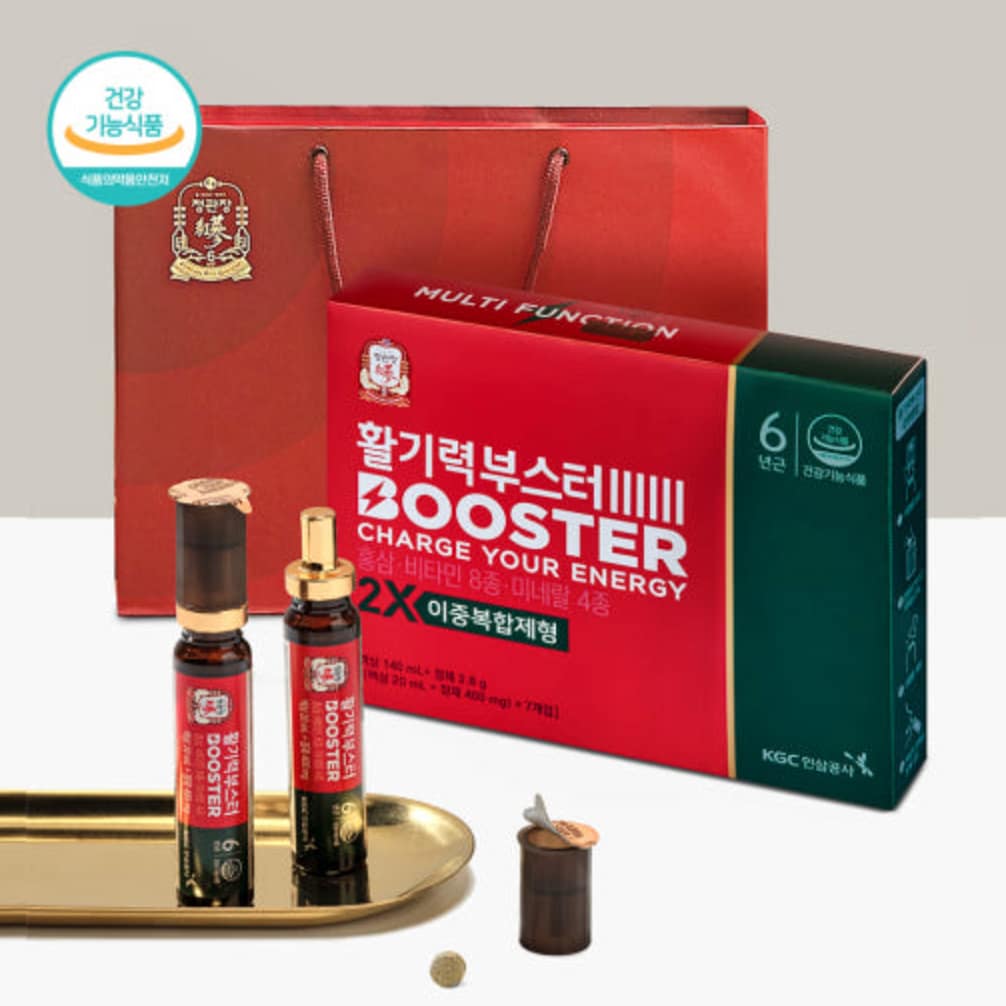 CheongKwanJang — Vitality Booster — Korean Red Ginseng + Multivitamin & Mineral(20 mL + pill 400 mg × 7 servings) - Image 4