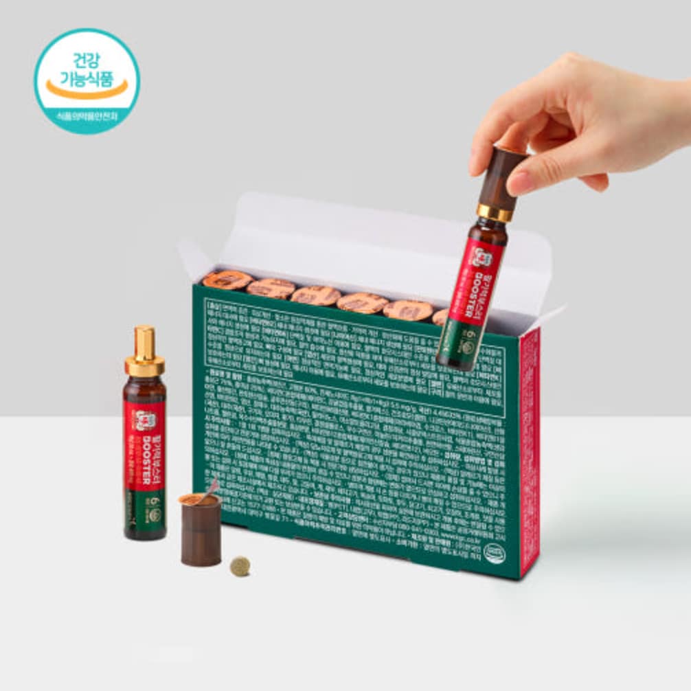 CheongKwanJang — Vitality Booster — Korean Red Ginseng + Multivitamin & Mineral(20 mL + pill 400 mg × 7 servings) - Image 2