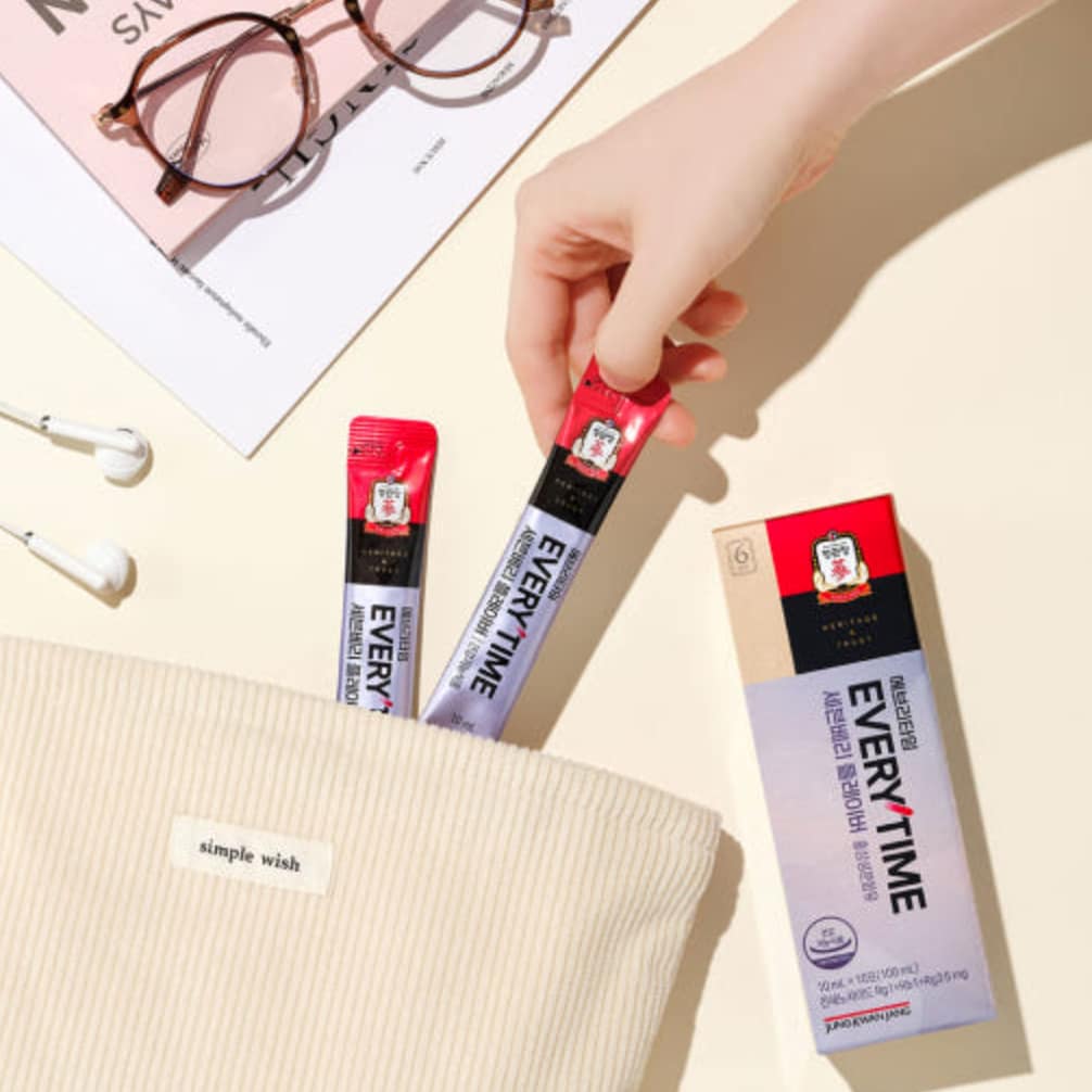 CheongKwanJang — Everytime Sevenberry Flavor Korean Red Ginseng Stick (10ml × 20 sticks) - Image 6