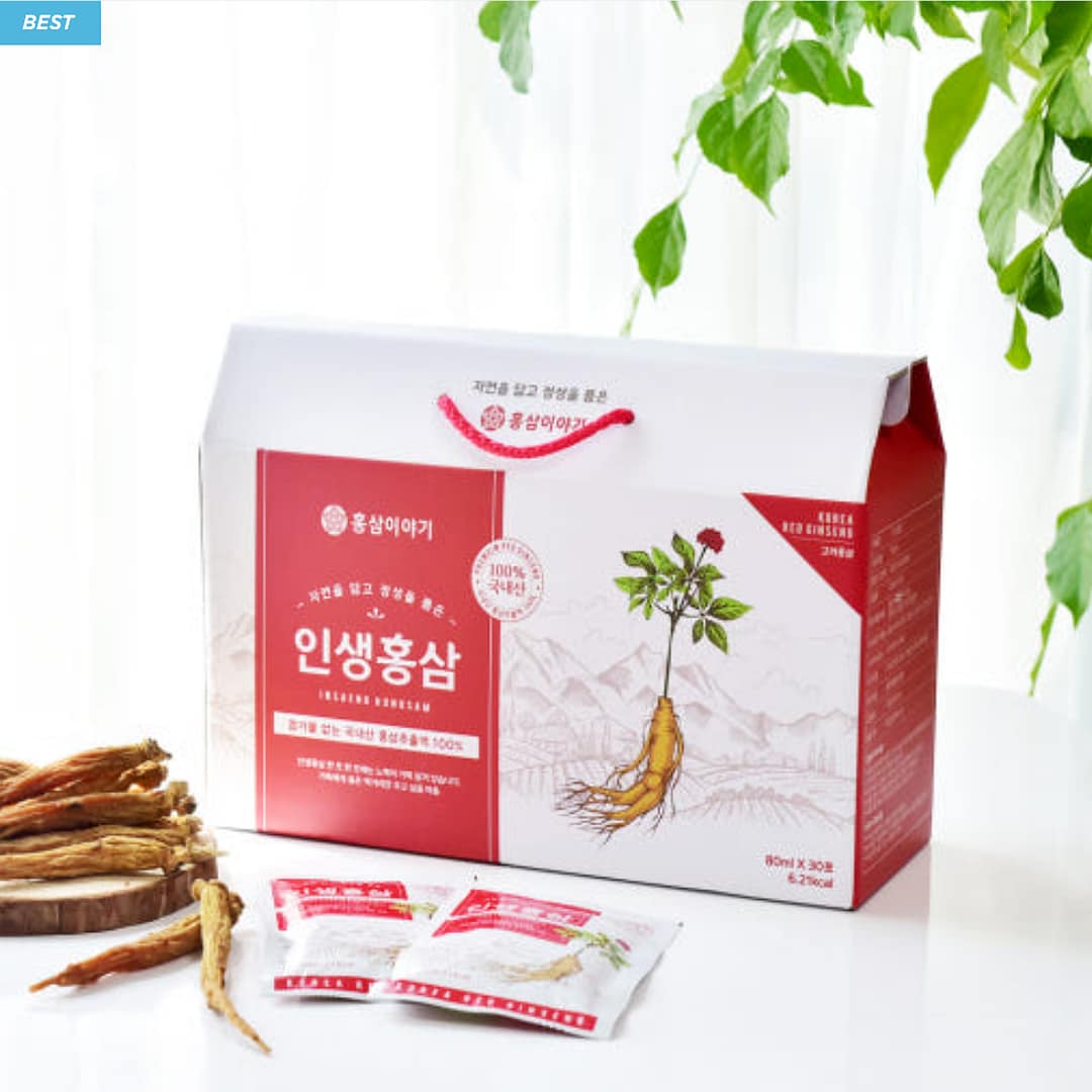 pure Korean red ginseng liquid extract, additive-free, low-temperature extracted, aged and fermented