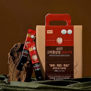 Nature Garden — 6-Year Korean Red Ginseng Extract 365 (10 g × 100 sticks)