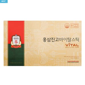 CheongKwanJang Red Ginseng Vital Stick — 10 g × 30 Korean Red Ginseng Paste Sticks