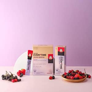 Everytime Sevenberry Flavor Korean Red Ginseng Stick (10ml × 20 sticks)