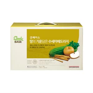 Alt: CheongKwanJang Good BASE Balloon Flower Root & Pear & Smooth Loofah (80ml × 30 pouches)
