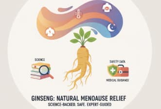 ginseng root supporting natural relief for menopause symptoms