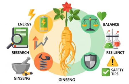 Ginseng benefits for stress relief