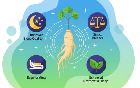 Ginseng for improving sleep quality