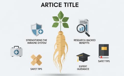 Ginseng for strengthening the immune system