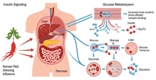 Korean Red Ginseng improves insulin sensitivity and metabolic health naturally
