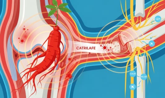 Korean red ginseng for inflammation and pain relief