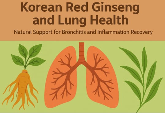 Korean Red Ginseng supporting healthy blood pressure and circulation naturally