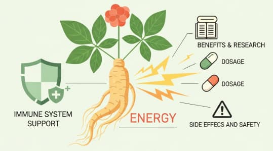 Ginseng for immune system support