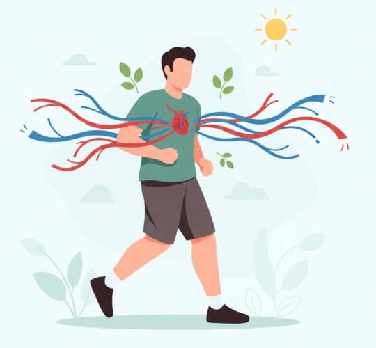 woman practicing healthy lifestyle for balanced blood pressure