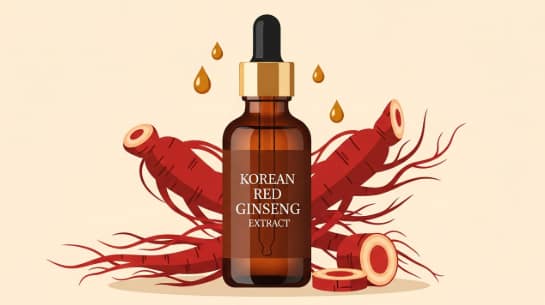 high quality extract made from Korean red ginseng roots