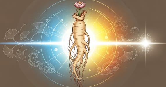 Korean ginseng and other adaptogens for stress relief and mental balance