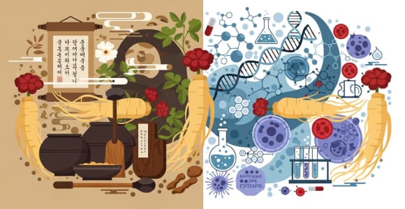 ginseng root used to support healthy inflammatory balance