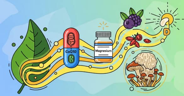 supplements supporting natural energy optimization in the body