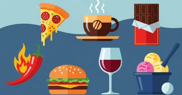 dietary choices linked to sleep disruption and insomnia