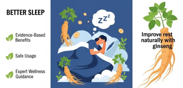 Ginseng for better sleep natural herbal support
