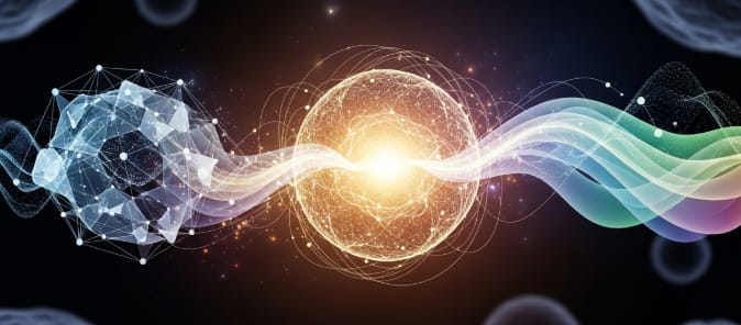 Calm woman representing balanced cellular energy and inner vitality