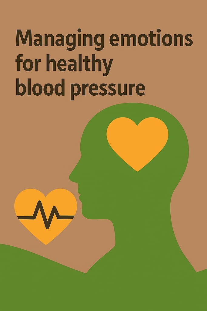 Managing emotions for healthy blood pressure