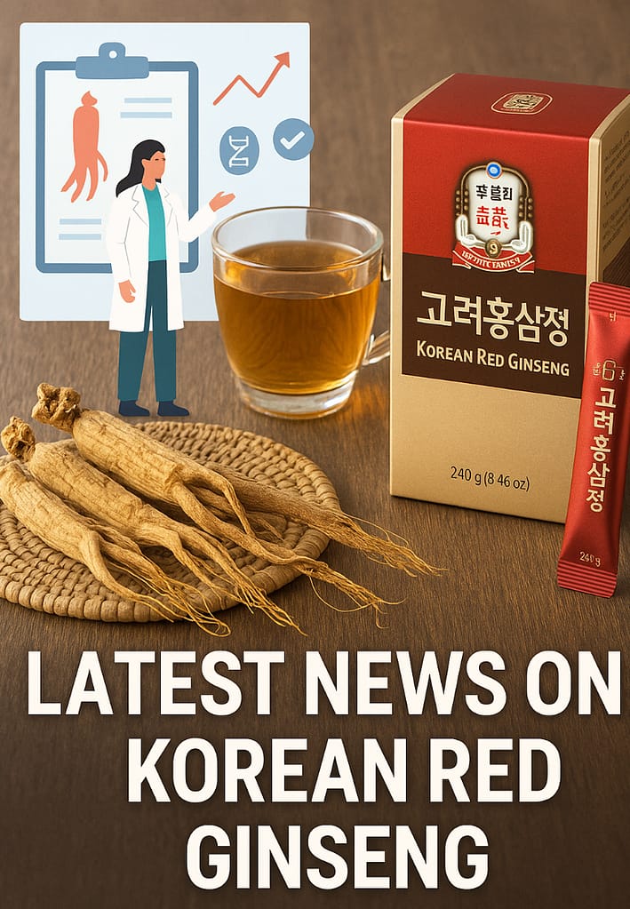Korean Red Ginseng 2025 – latest research highlights and product launches